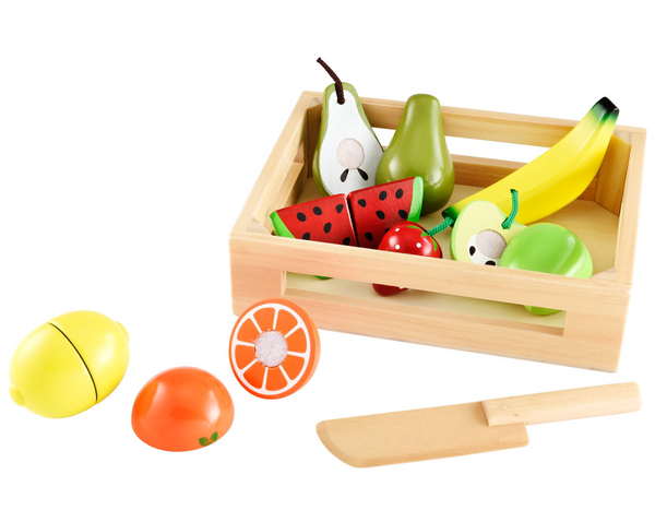 ELC - Wooden Crate of Fruit