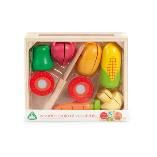 ELC - Wooden Crate of Vegetables