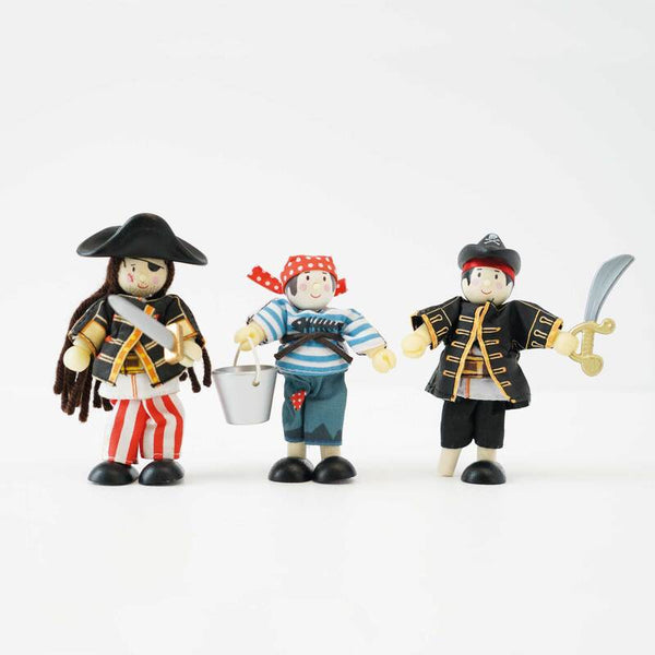 Le Toy Van - Budkins Pirates Doll Set