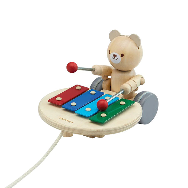 Plan Toys Pull-Along Musical Bear