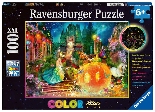 Ravensburger -  Cinderella’s Glass Slipper, 100 Piece Puzzle