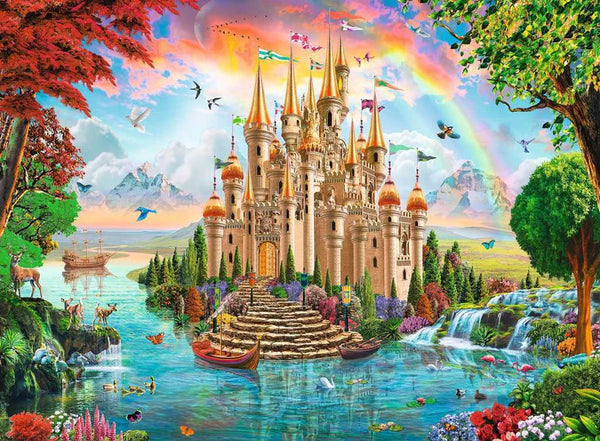 Ravensburger - Rainbow Castle, 100 Piece Puzzle