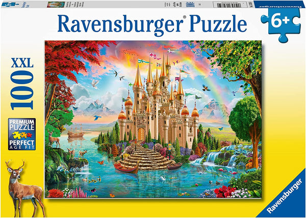 Ravensburger - Rainbow Castle, 100 Piece Puzzle