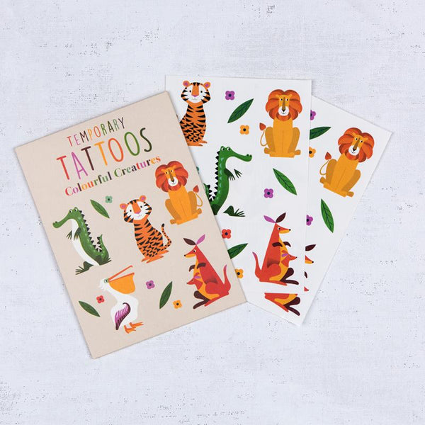 Rex London - Colourful Creatures Temporary Tattoos