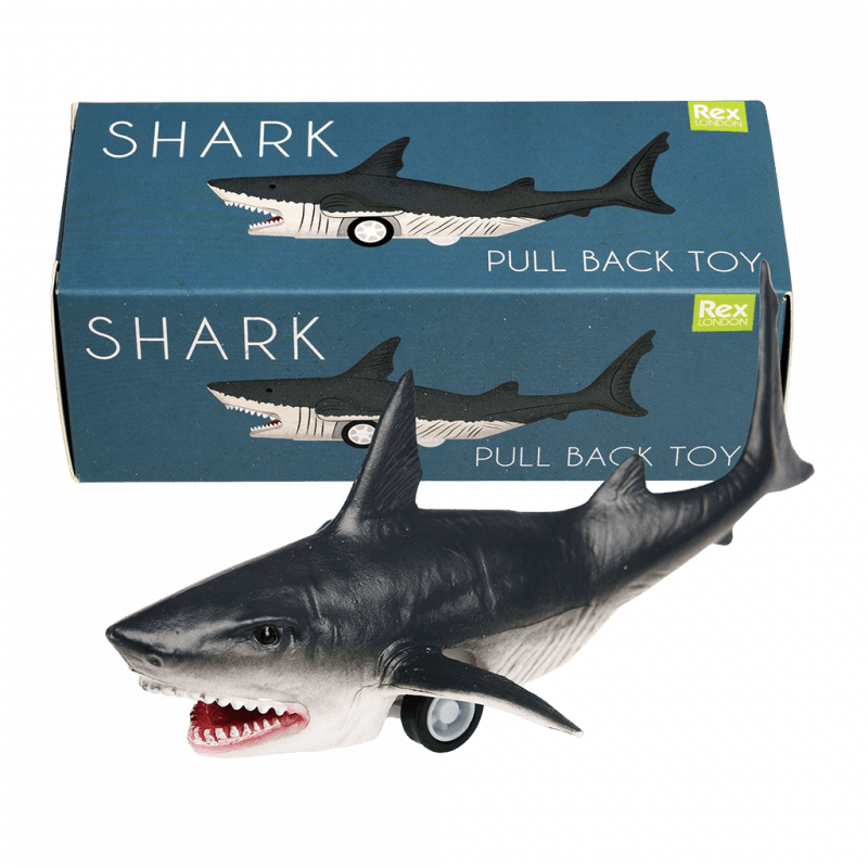 Rex London - Shark Pull Back Toy