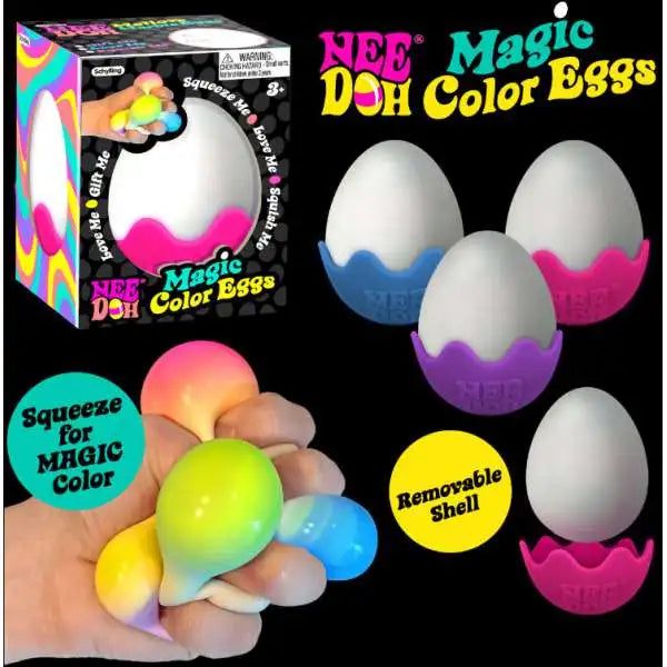 NeeDoh- Magic Colour Eggs