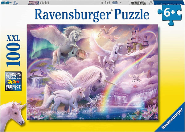 Ravensburger Puzzle, 100 Pieces, Pegasus Unicorns