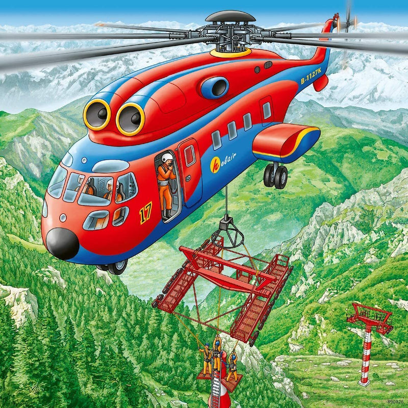 Ravensburger - Jigsaw Puzzle, 3 x 49 Piece, Above the Clouds
