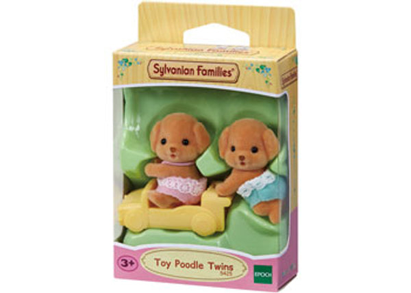 Sylvanian Families-Toy Poodle Twins