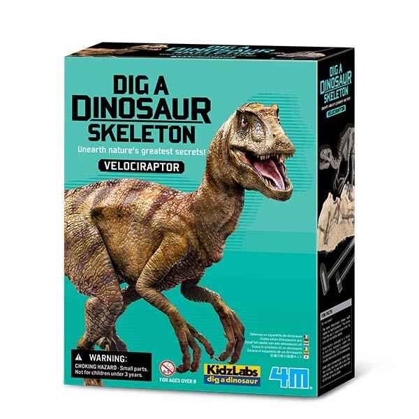 4M - Dig A Dinosaur Velociraptor