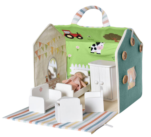 Bonikka Play House with Furniture & Doll
