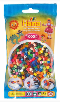 Hama Beads 1000 Pieces All Colors
