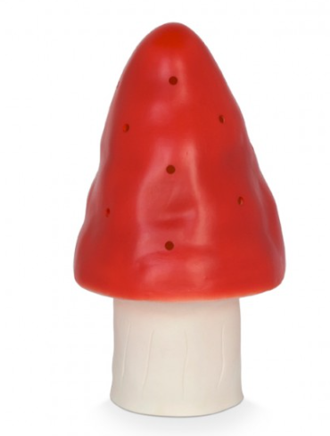 Heico Small Mushroom Night Light - Red