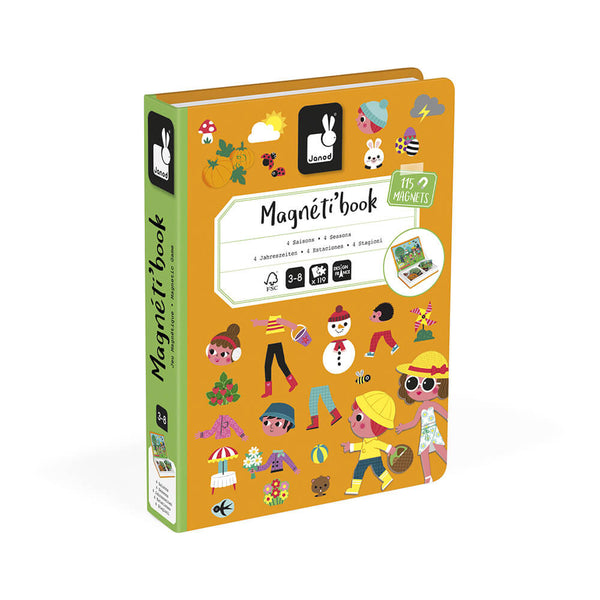 Janod - Magnetic Book 4 Seasons