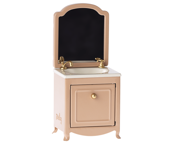 Maileg- Miniature Sink Dresser & Mirror Powder