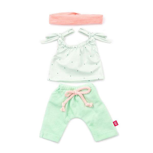 Miniland - Dolls Clothing 38-42cm Green Spring Outfit