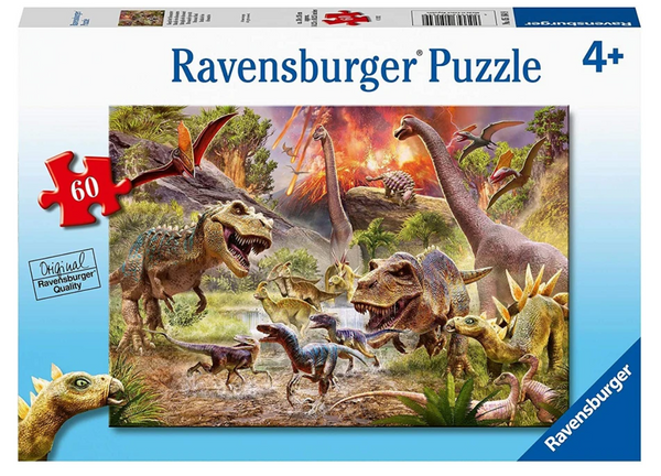Ravensburger - Dinosaur Dash, 60 Piece Jigsaw Puzzle