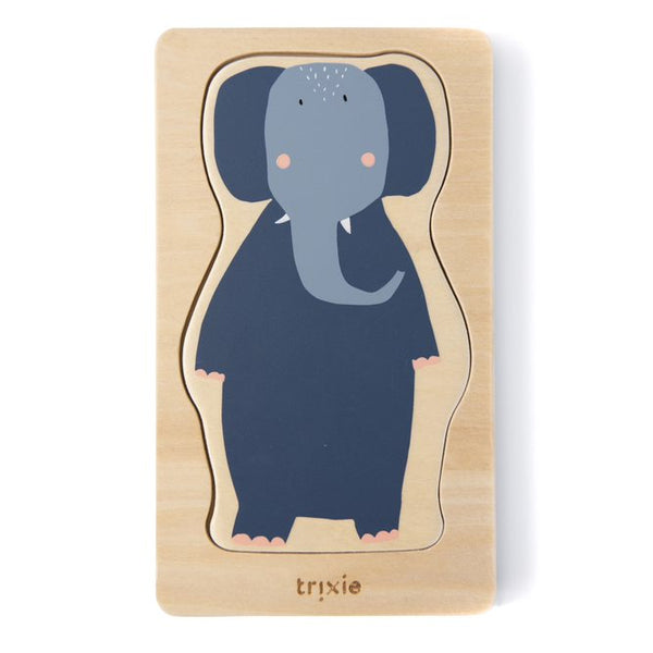 Trixie 4 Layered Wooden Puzzle