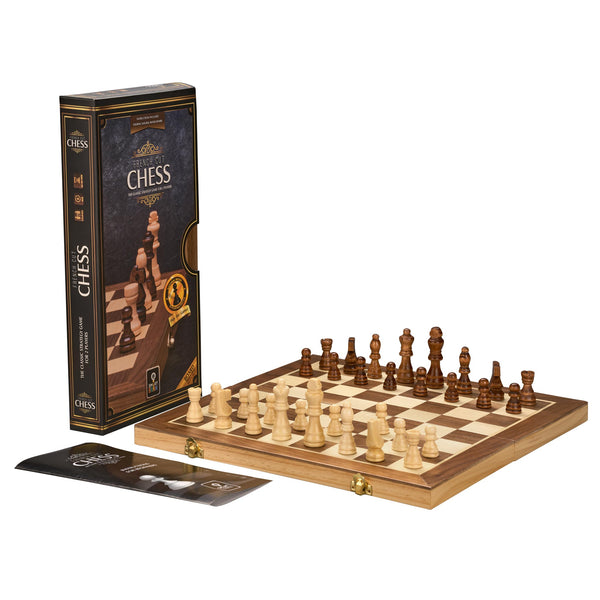 Wooden Chess Set 30cm , French Cut