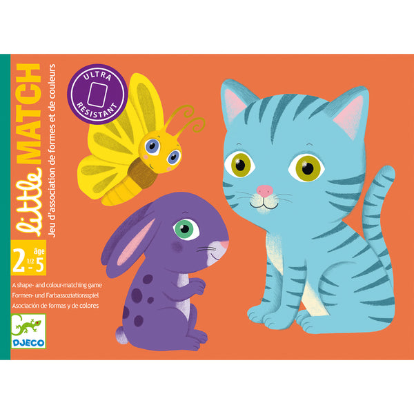 Djeco little match game is a first matching game for ages 2 +