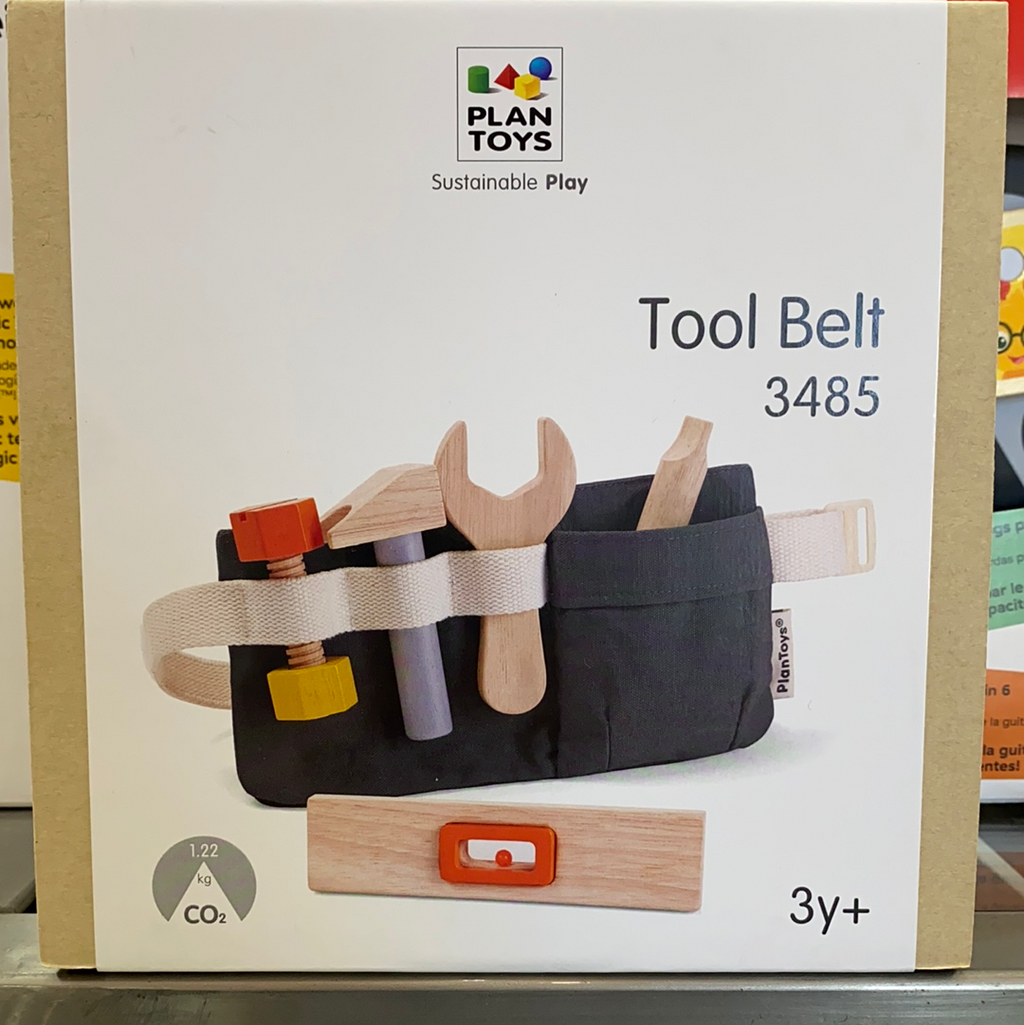 Plan Toys Plan Toys Wooden Tool Belt Set Childplay Toy Shop