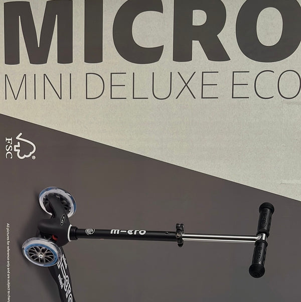 Micro Scooters - Mini Micro Deluxe Eco Scooter Black