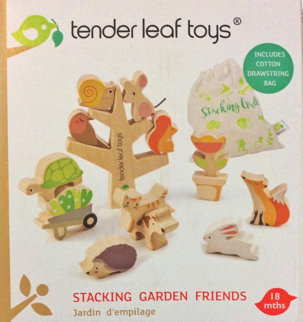Tender Leaf Stacking Garden Friends Wooden Toys Online Australia