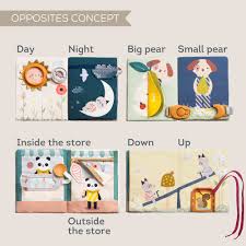 TAF Toys- Busy Book Opposites