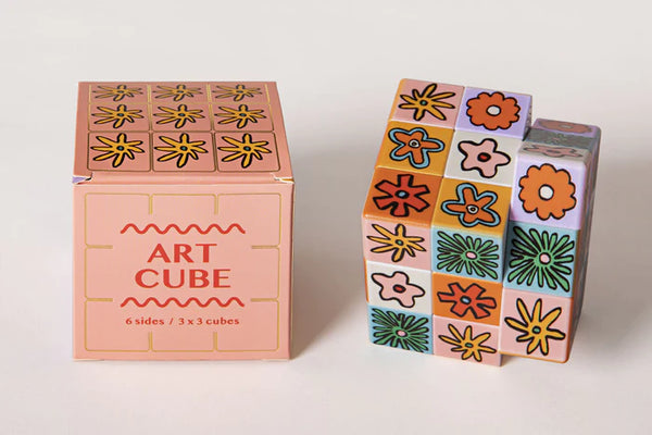Journey of Something - Art Cube Flower Pop