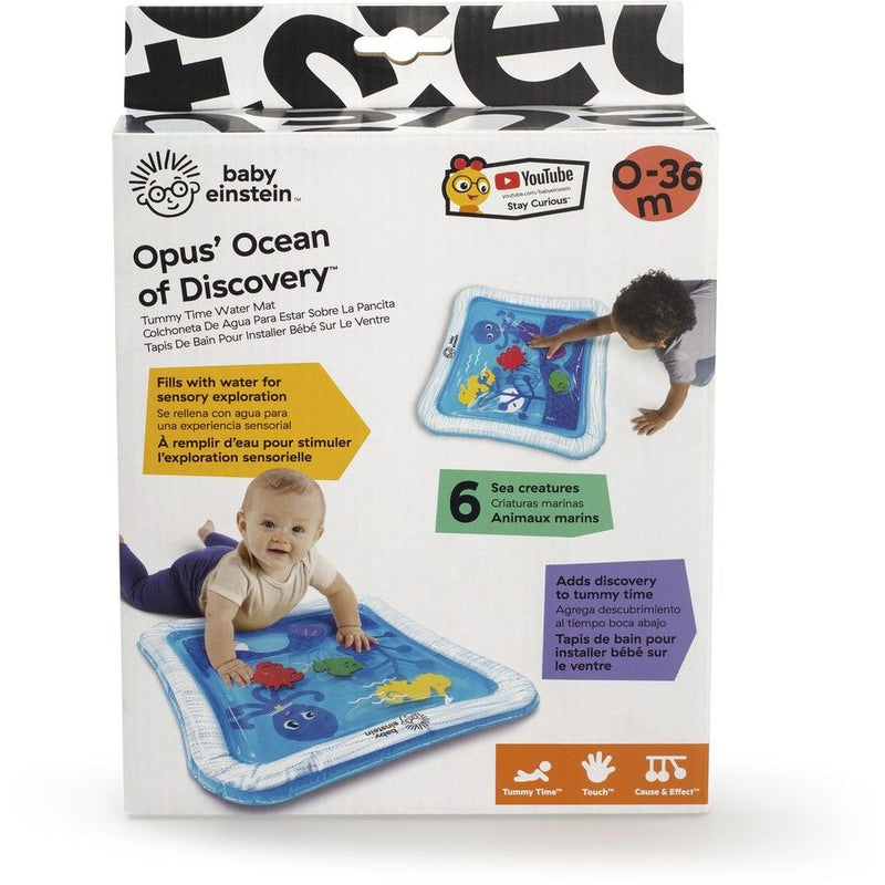 Baby Einstein-  Tummy Time Water Play Mat, Ocean Discovery