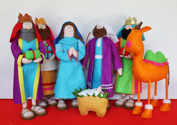 Christmas Nativity 5 Pieces