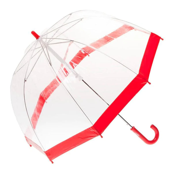 Clifton Umbrella - Birdcage Umbrella, Red Border