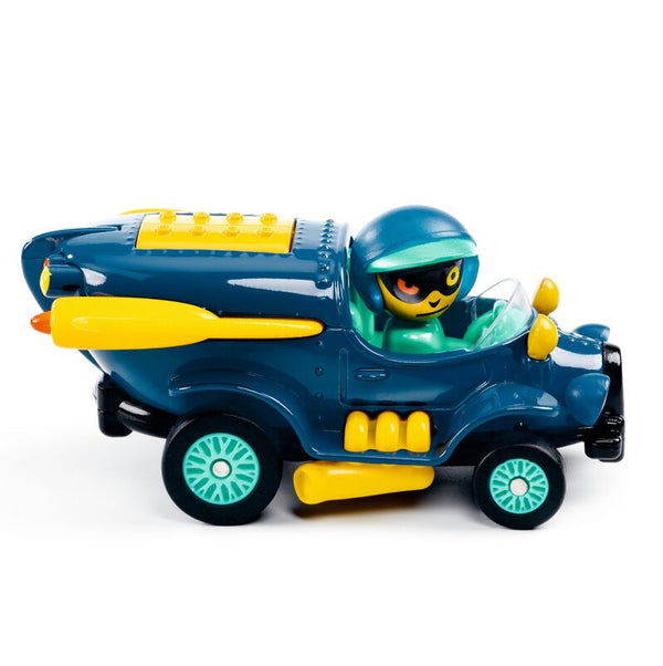 Djeco - Crazy Motors Navy Flying Butterfly
