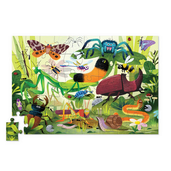 Crocodile Creek - Holographic Puzzle, Backyard Bugs