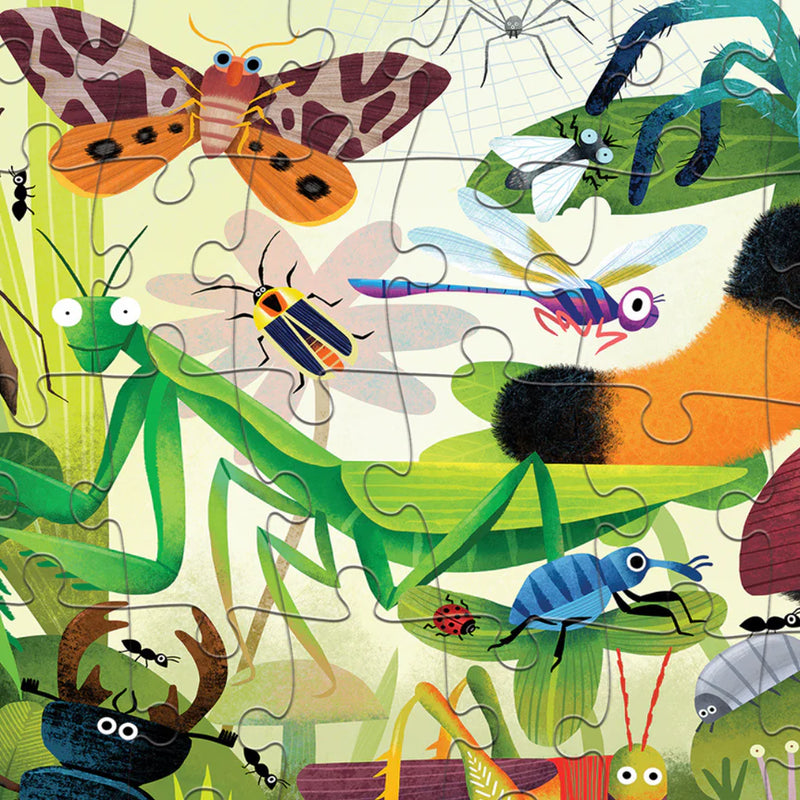 Crocodile Creek - Holographic Puzzle, Backyard Bugs