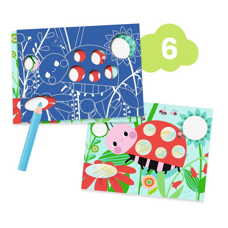 Djeco - The Mouse and His Friends Multi Craft Kit