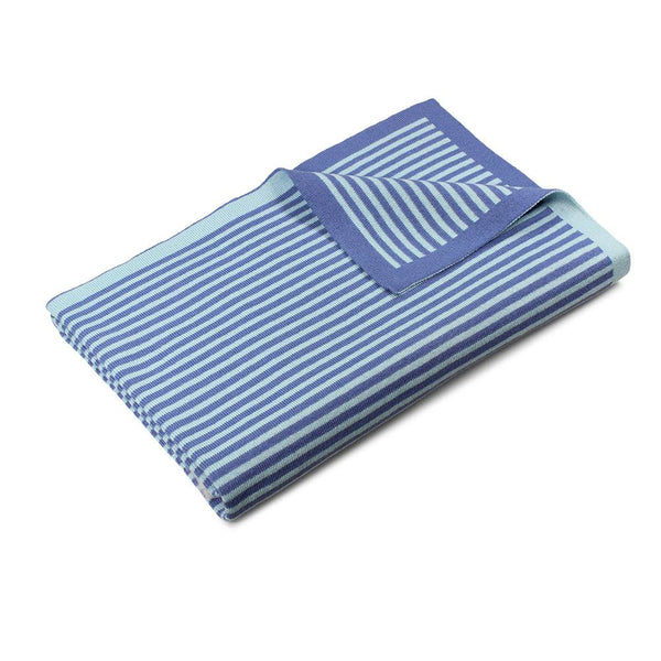 D Lux - CooCoo Cotton Knit Stripe Blanket