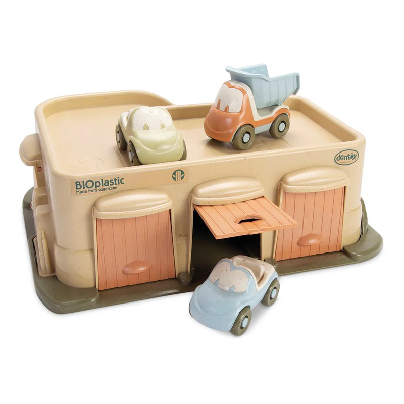 Dantoy - BIOplastic Garage and Three Cars