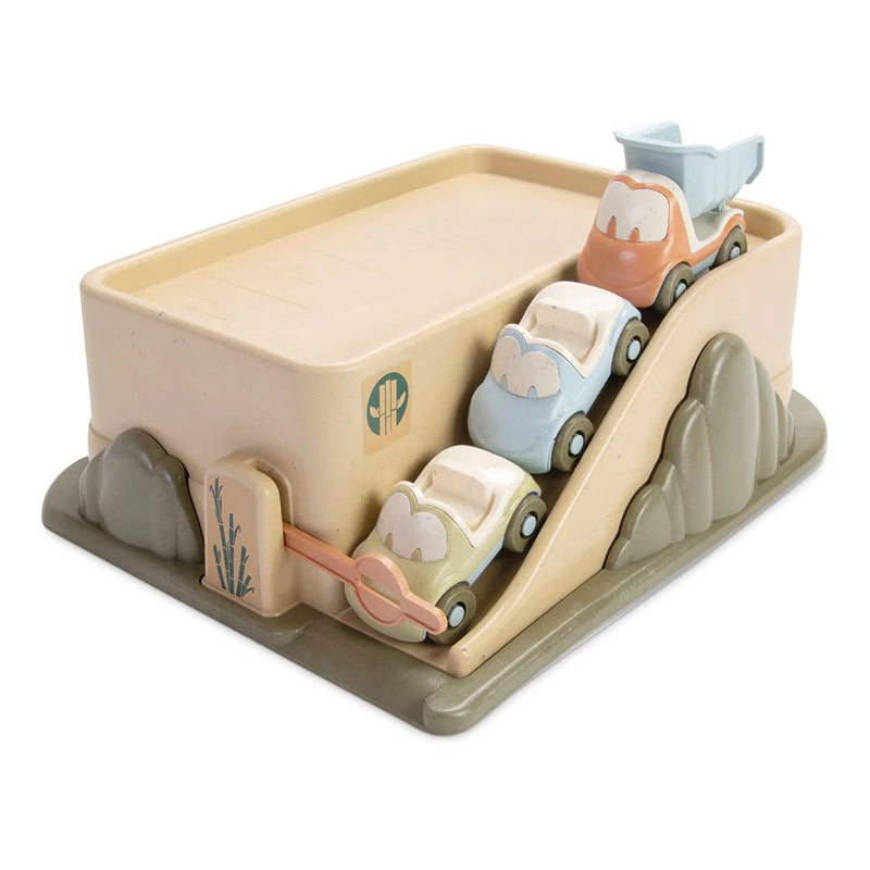 Dantoy - BIOplastic Garage and Three Cars