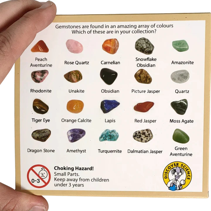 Science and Nature - Gemstone Collection Box