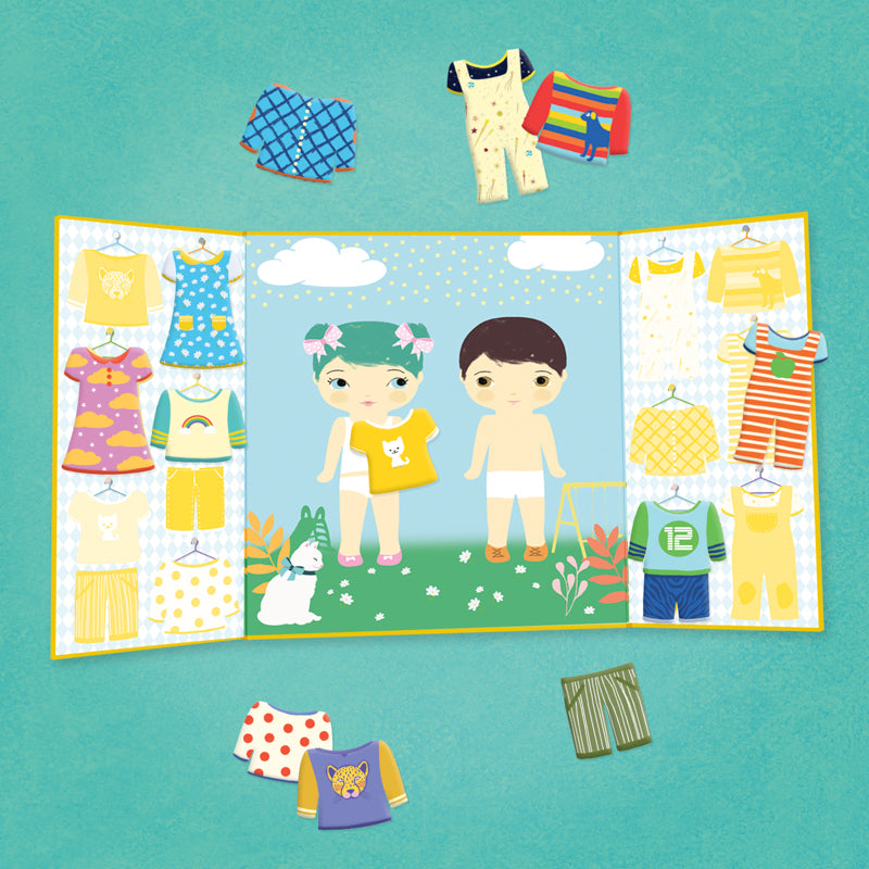 Djeco - Clothes Sticker Set