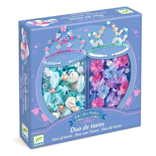 Djeco - Duo of Tiaras Blue & Purple Kit