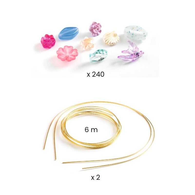 Djeco - Duo of Tiaras Blue & Purple Kit