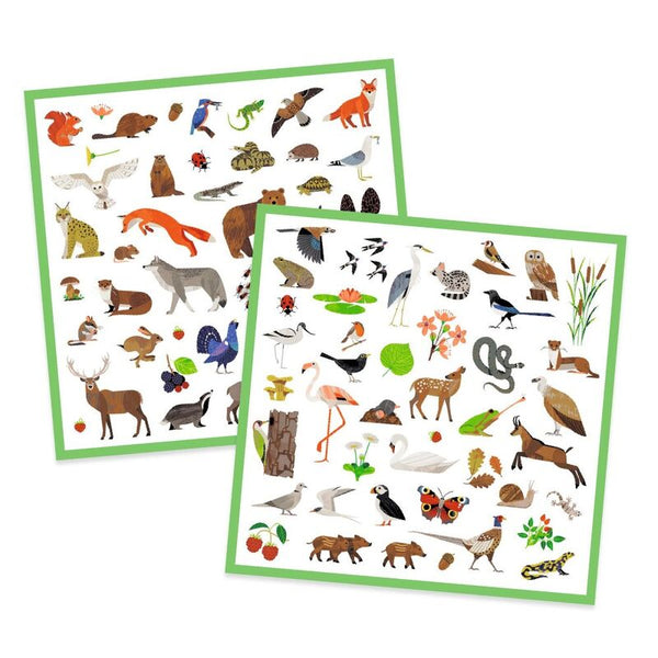 Djeco - 160 Fauna Stickers