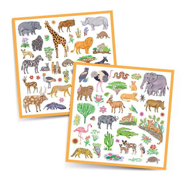 Djeco - 160 Kenya Stickers