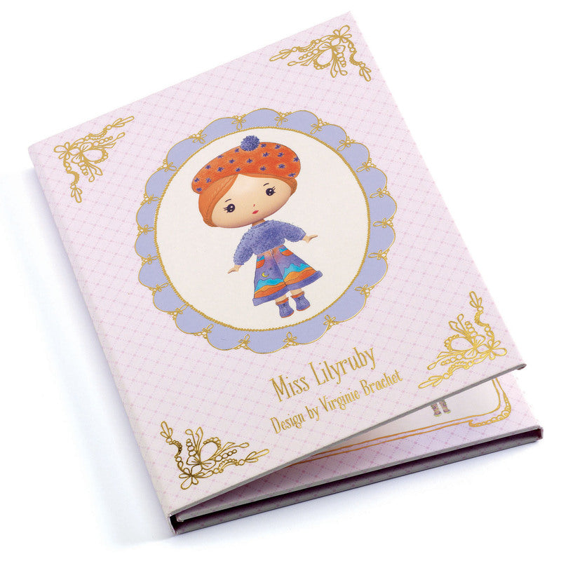 Djeco - Miss Lilyruby Removable Sticker Set