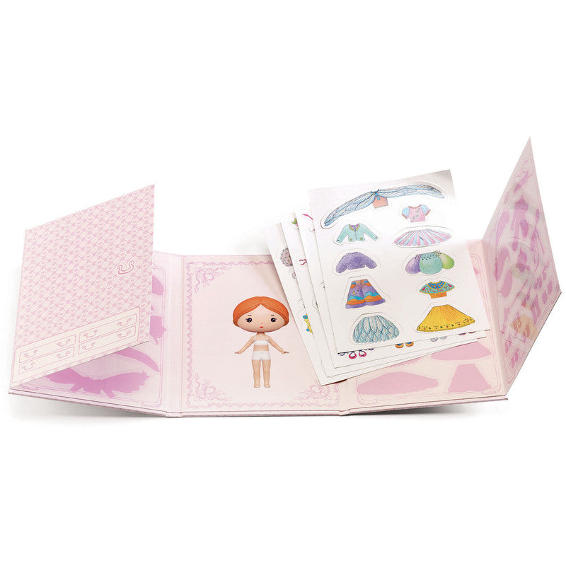 Djeco - Miss Lilyruby Removable Sticker Set