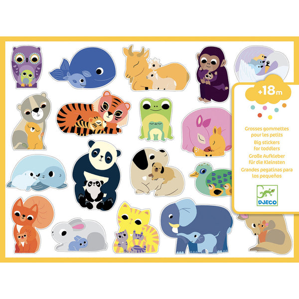 Djeco - Mums & Babies Sticker Set