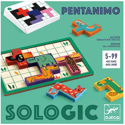 Djeco - Pentanimo Sologic Game