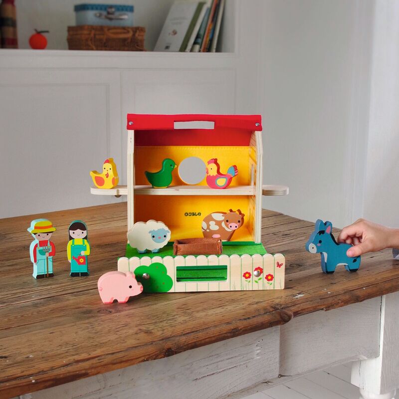 Djeco - Softi Farm Play Set